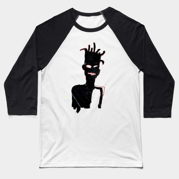 Basquiat Style Baseball T-Shirt by Sauher